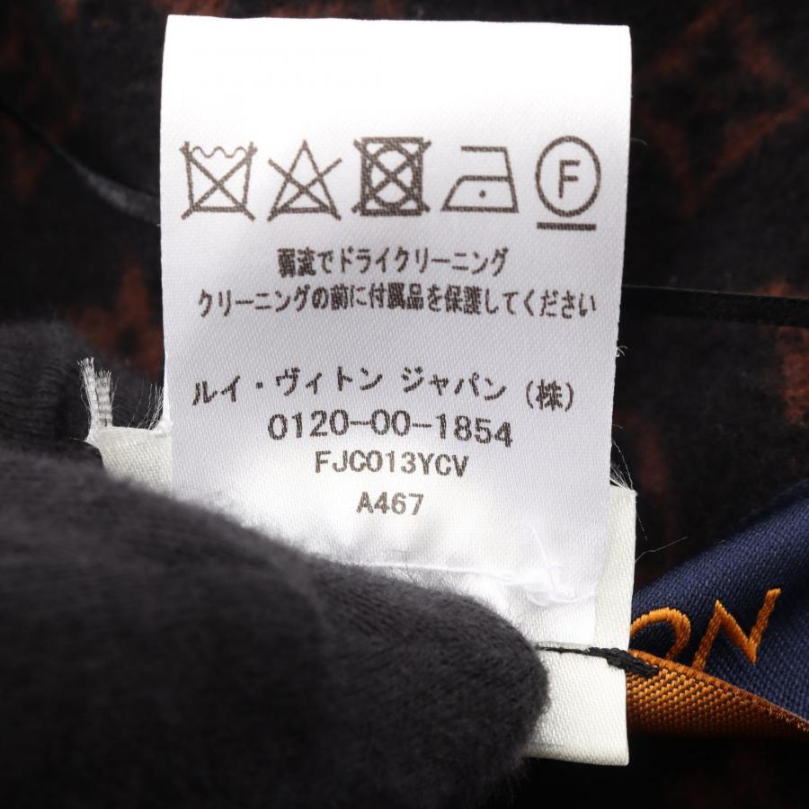 ルイ・ヴィトン フーデッド ラップケープコート ブランドオフ LOUIS VUITTON ポンチョ 中古 レディースの画像