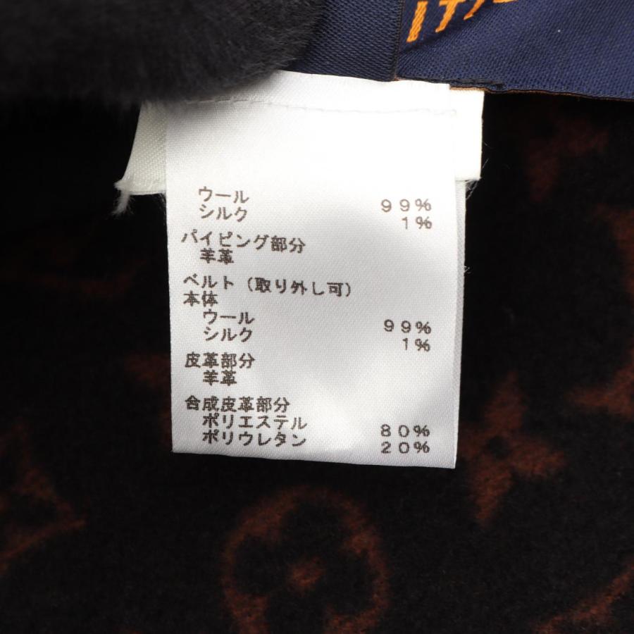 ルイ・ヴィトン フーデッド ラップケープコート ブランドオフ LOUIS VUITTON ポンチョ 中古 レディースの画像
