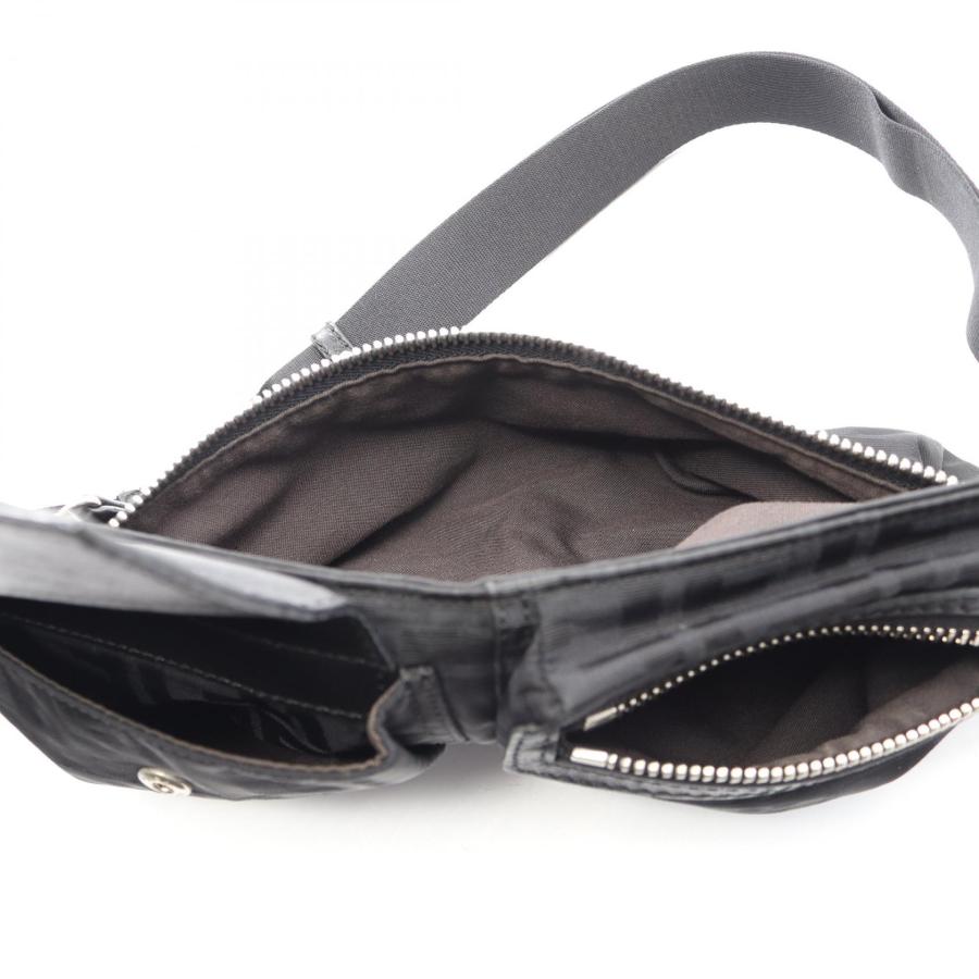 フェンディ ズッカ ベルトバッグ ブランドオフ FENDI ナイロン ウエストバッグ ナイロン/レザー 中古 メンズ_2