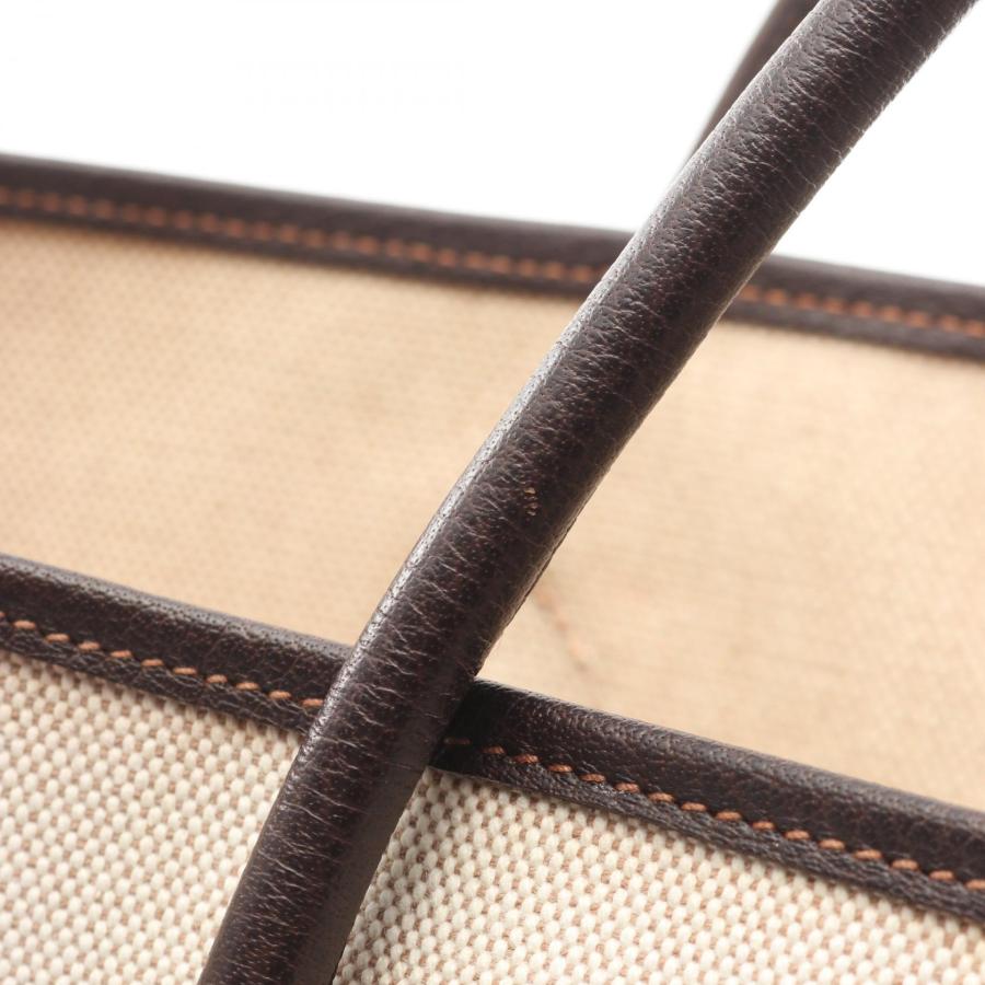 エルメス ガーデンパーティPM ブランドオフ HERMES レザー トートバッグ トワルアッシュ/ネレザー 中古 レデ_7