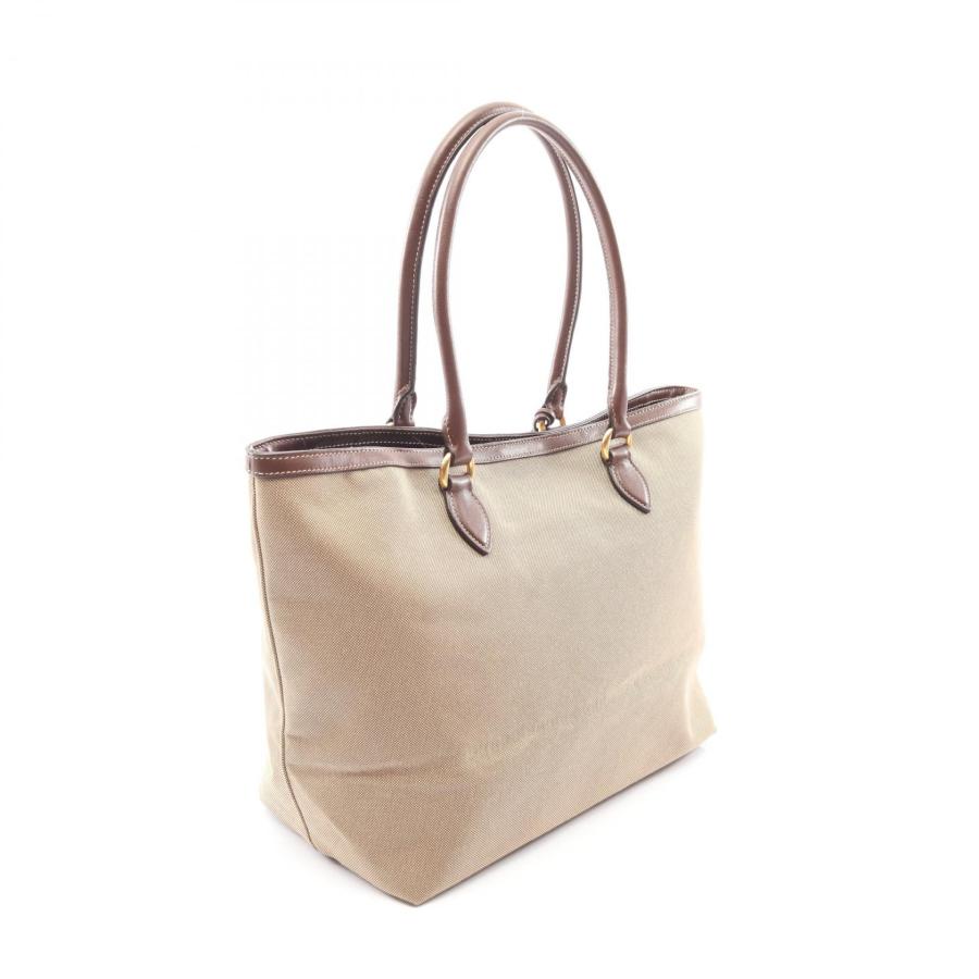 PRADA ジャガード キャンバス トートバッグ PRADA（プラダ） LOGO JACQUARD ロゴジャガード ブランドオフ