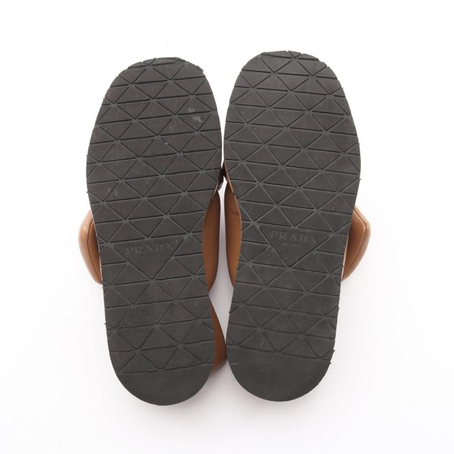 PRADA（プラダ） パデッドナッパレザー 三角プレート ブランドオフ