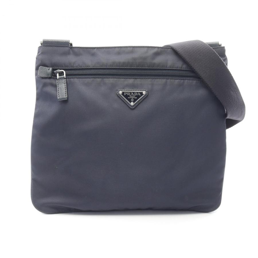 プラダ PRADA ナイロン トライアングルロゴ ショルダーバッグ【中古】 PRADA（プラダ） トライアングルロゴ ブランドオフ ナイロン