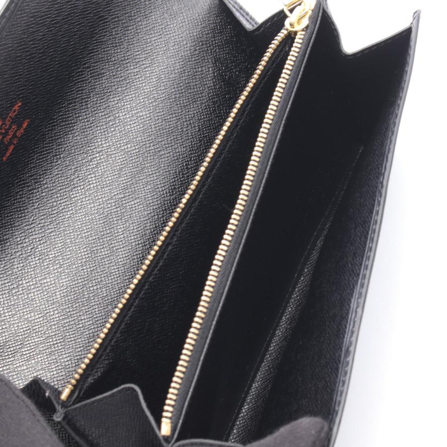 【正規品】ルイヴィトン エピ ポシェット クレディ長財布 ノワール LOUIS VUITTON（ルイ・ヴィトン） ポシェット ポルトモネ クレディ