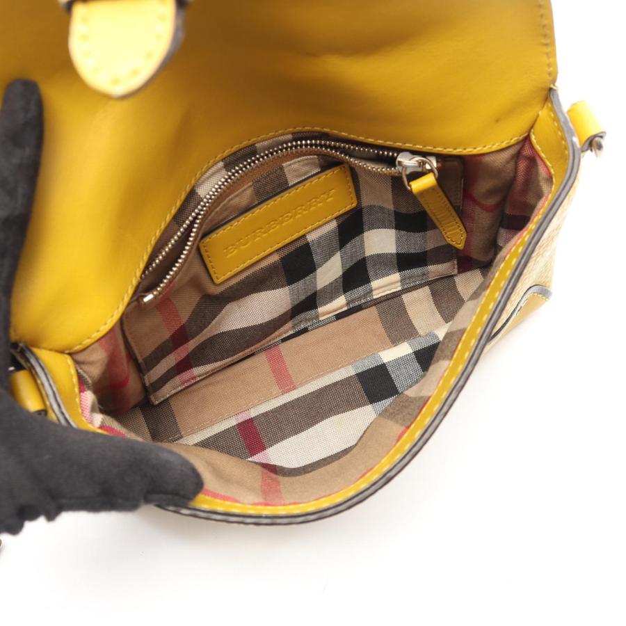 BURBERRY（バーバリー） ロゴ ブランドオフ レザー ショルダーバッグ