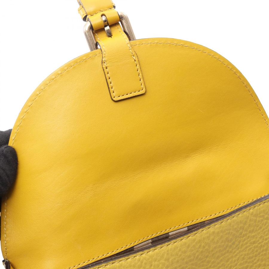 BURBERRY（バーバリー） ロゴ ブランドオフ レザー ショルダーバッグ