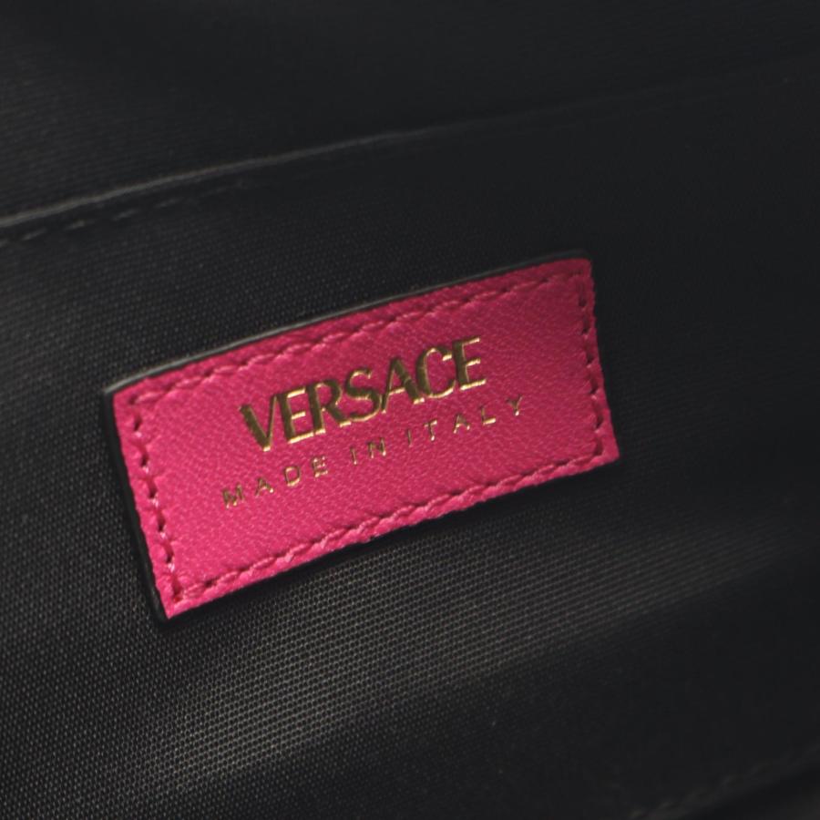 ヴェルサーチ メデューサ キルティング ブランドオフ VERSACE レザー