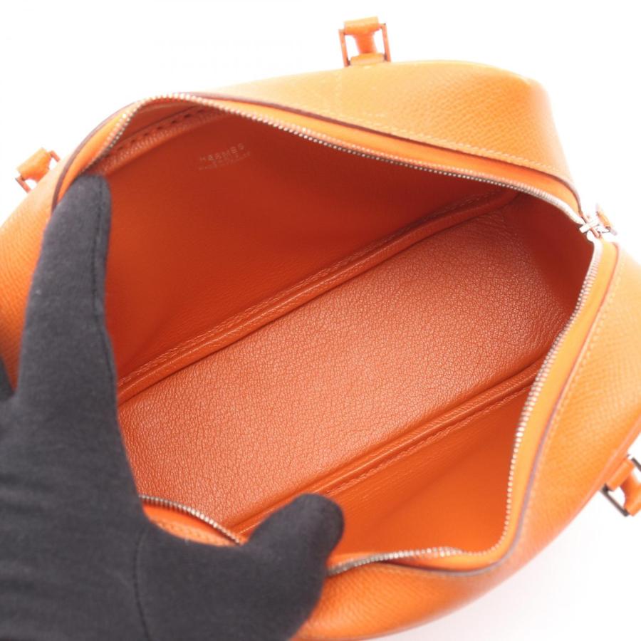 HERMES（エルメス） ミニプリュム20 ブランドオフ レザー ハンドバッグ