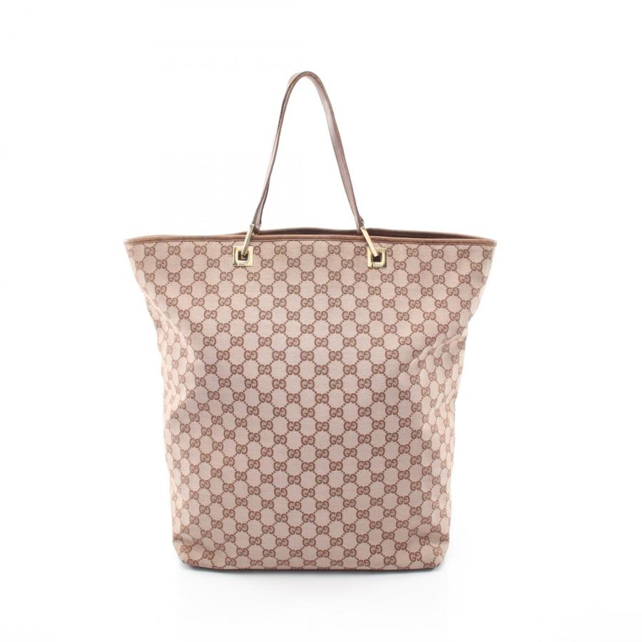 GUCCI トートバッグ キャンバス GG柄 レザー グッチ GUCCI（グッチ） 爆買 GG柄 ブランドオフ キャンバス トートバッグ