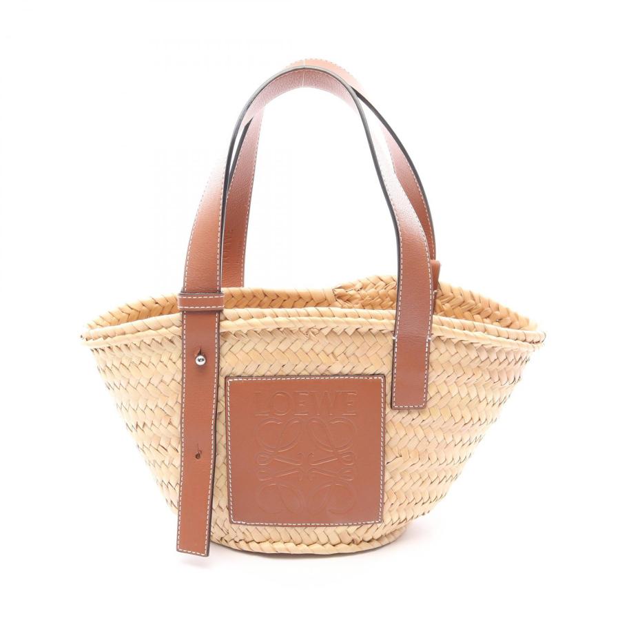 LOEWE（ロエベ） バスケットバッグ スモール ブランドオフ レザー