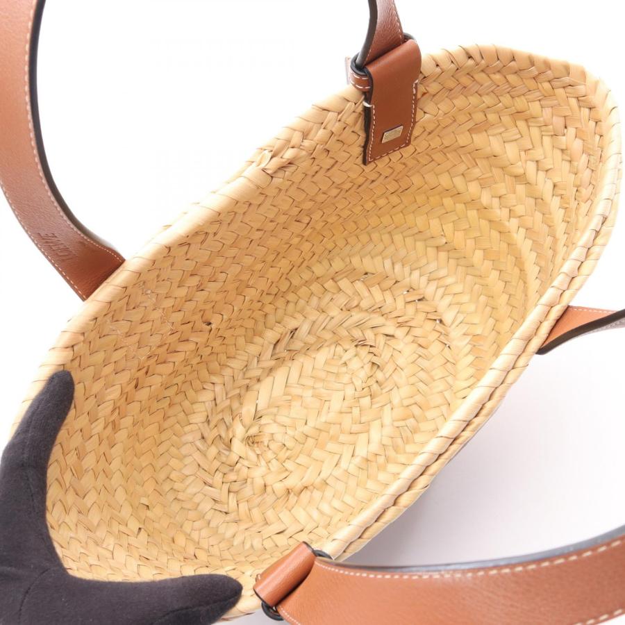 LOEWE（ロエベ） バスケットバッグ スモール ブランドオフ レザー