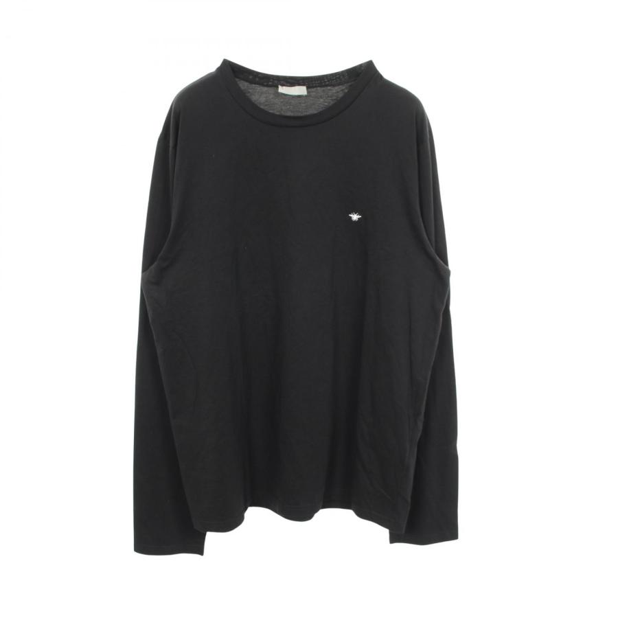 Dior Homme ディオールオム 黒シャツ 長袖 bee刺繍 Dior HOMME ディオール・オム BEE刺繍 ブランドオフ DIOR コットン