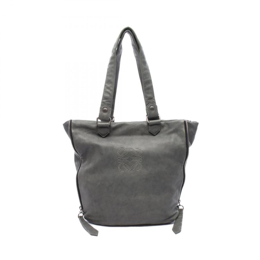 LOEWE（ロエベ） アナグラム ブランドオフ レザー トートバッグ レザー