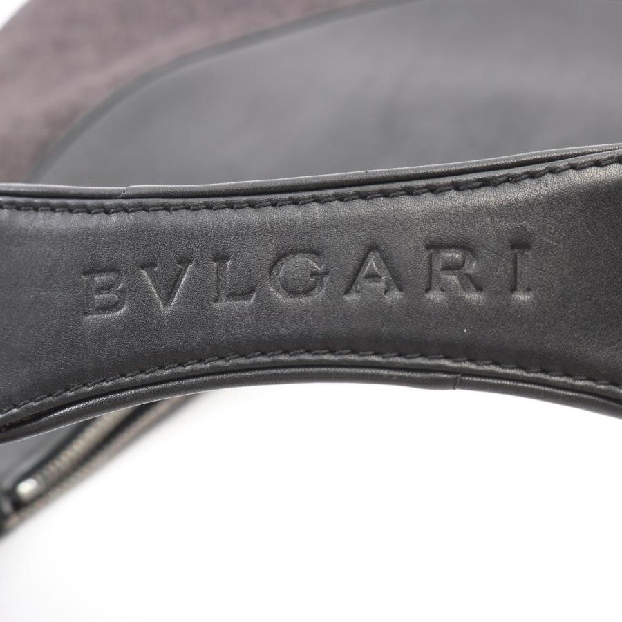 ブルガリ アスコット ロゴマニア ブランドオフ BVLGARI キャンバス ショルダーバッグ キャンバス/レザー 中古_4
