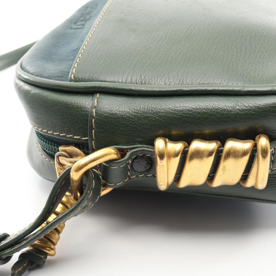 LOEWE（ロエベ） ベラスケス ブランドオフ レザー ショルダーバッグ