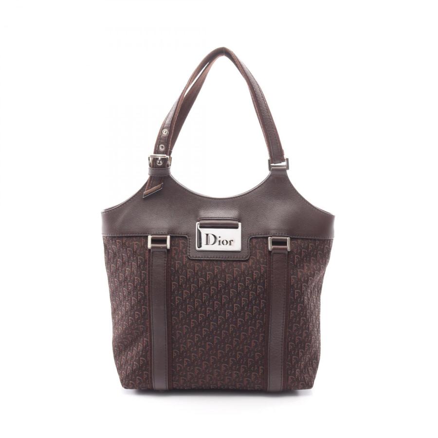 【良品】Dior トートバッグ ストリートシック トロッター ロゴプレート 爆買 ディオール ストリートシック トロッター ブランドオフ Dior