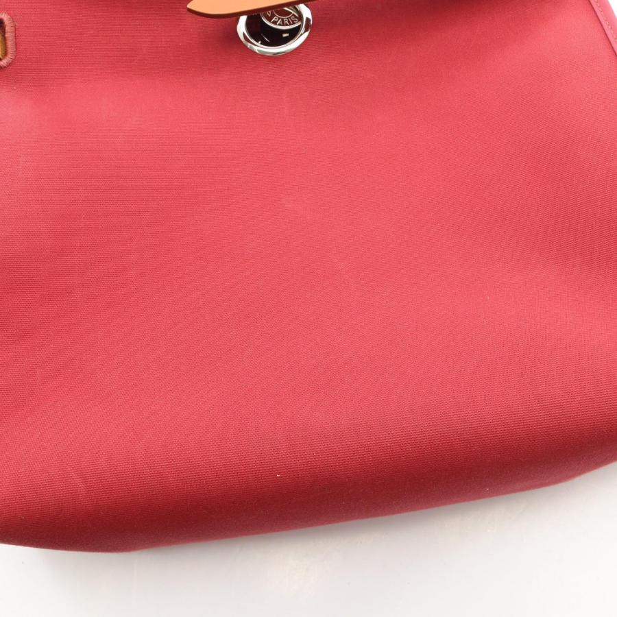 HERMES（エルメス） エールバッグジップPM ルビー ナチュラル 2WAY
