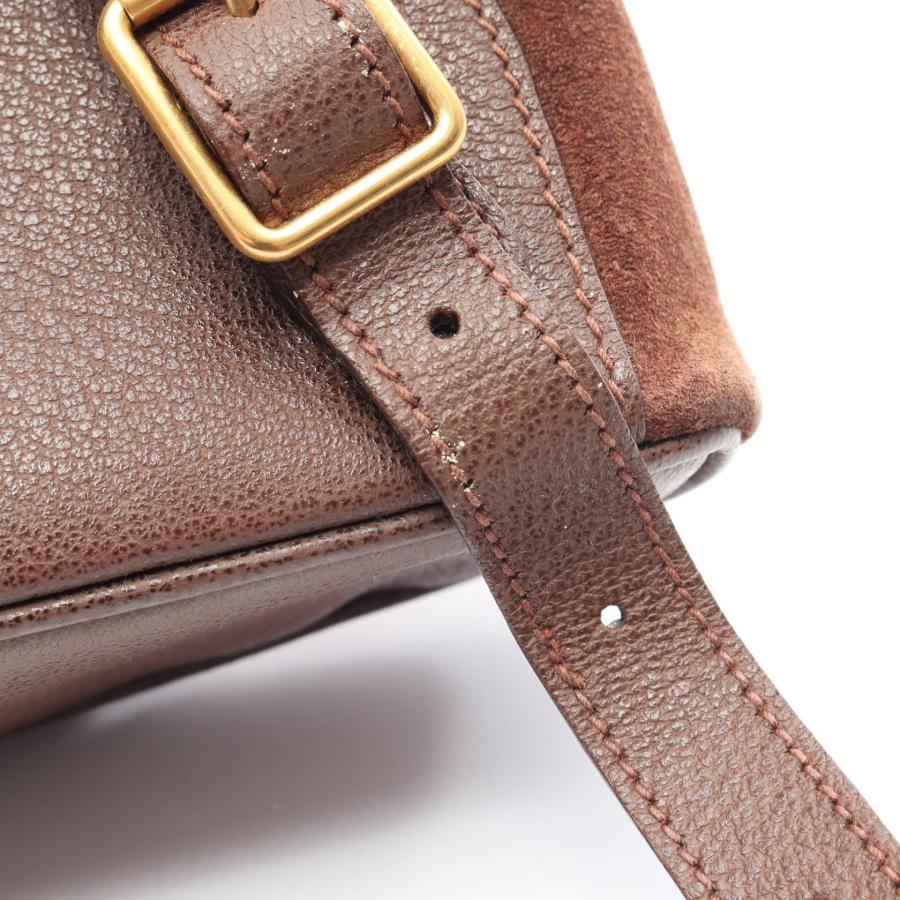 GUCCI（グッチ） バンブー ブランドオフ スウェード リュックサック