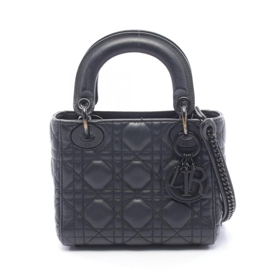 爆買 クリスチャンディオール LADY DIOR レディディオール ミニ 2WAY