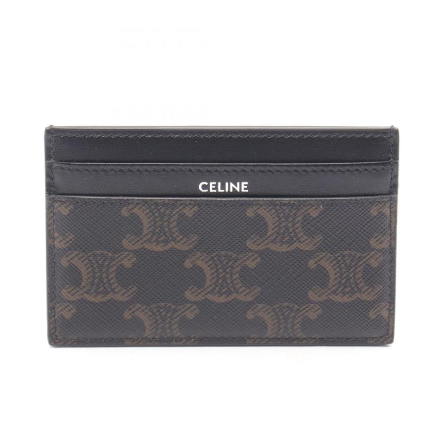 CELINE セリーヌ カードケース ミディアム カードホルダー CELINE（セリーヌ） ミディアム カードホルダー トリオンフ ブランド