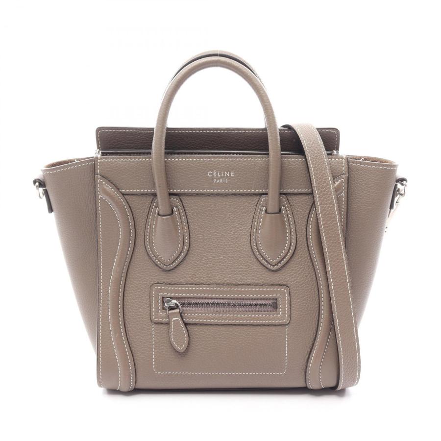 CELINE（セリーヌ） ラゲージ ナノショッパー 2WAY ブランドオフ 
