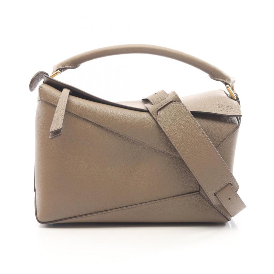 ロエべ　LOEWE レザー ハンドバッグ LOEWE（ロエベ） パズル エッジ ミディアム ブランドオフ レザー