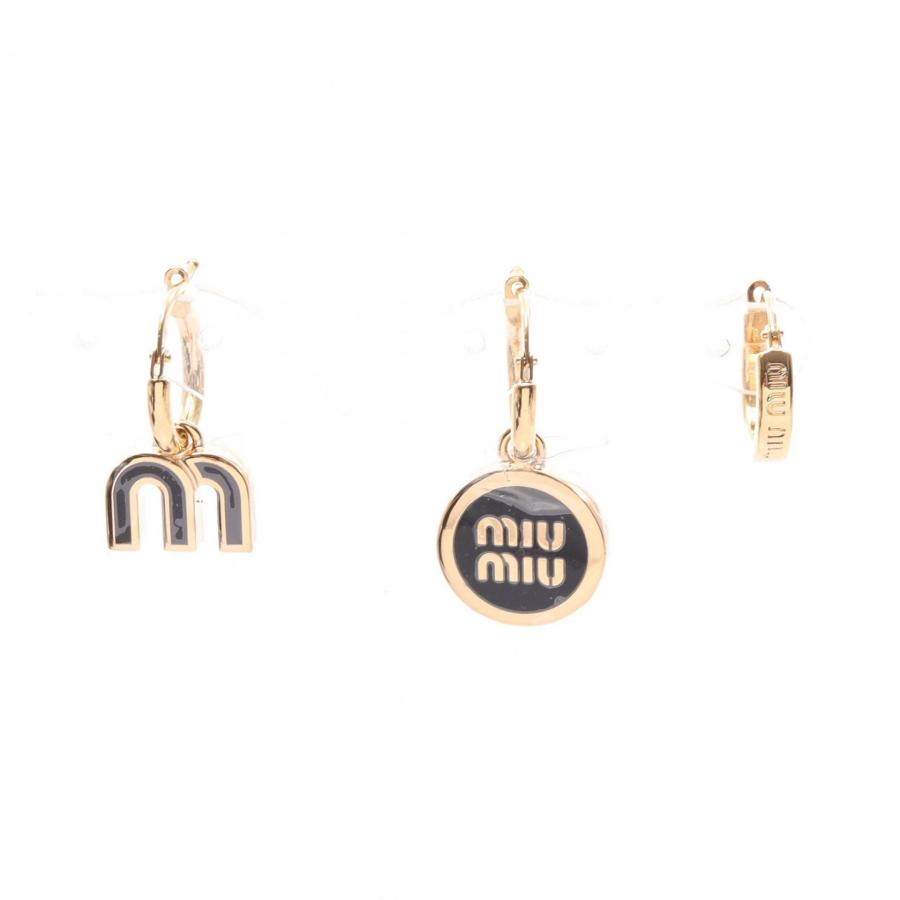 爆買 ミュウ ミュウ エナメルメタル 3点セット ブランドオフ Miu Miu GP（ゴールドメッキ） ピアス エナメル/メタル