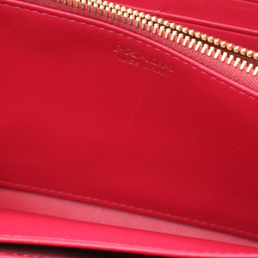 PRADA（プラダ） VITTELLO MOVE I ブランドオフ レザー ラウンド長財布
