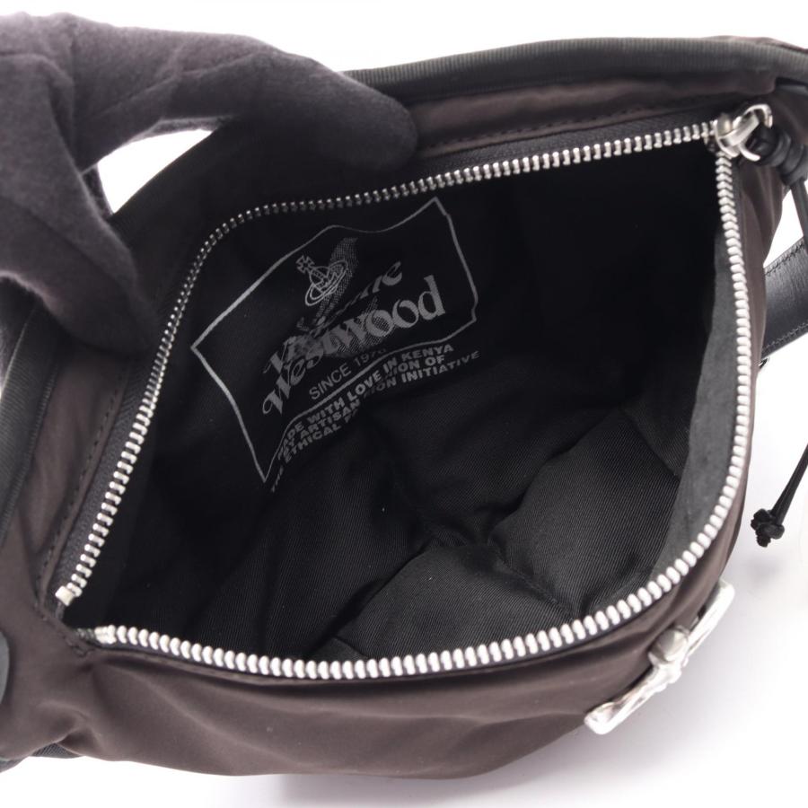 爆買 ヴィヴィアンウエストウッド City オーブ ブランドオフ Vivienne Westwood ナイロン ウエストバッグ レザー レの画像