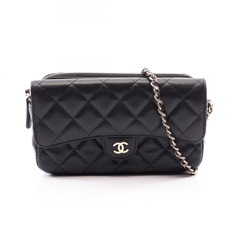 CHANEL（シャネル） 爆買 マトラッセ チェーンフォンケースウォレット