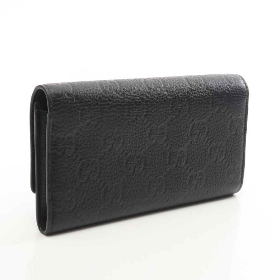 GUCCI（グッチ） GGエンブレム コンチネンタル ロングウォレット 