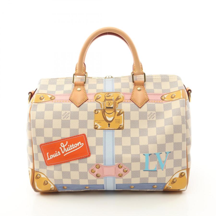 Louis Vuitton サマートランク ダミエアズール バンドリエール30