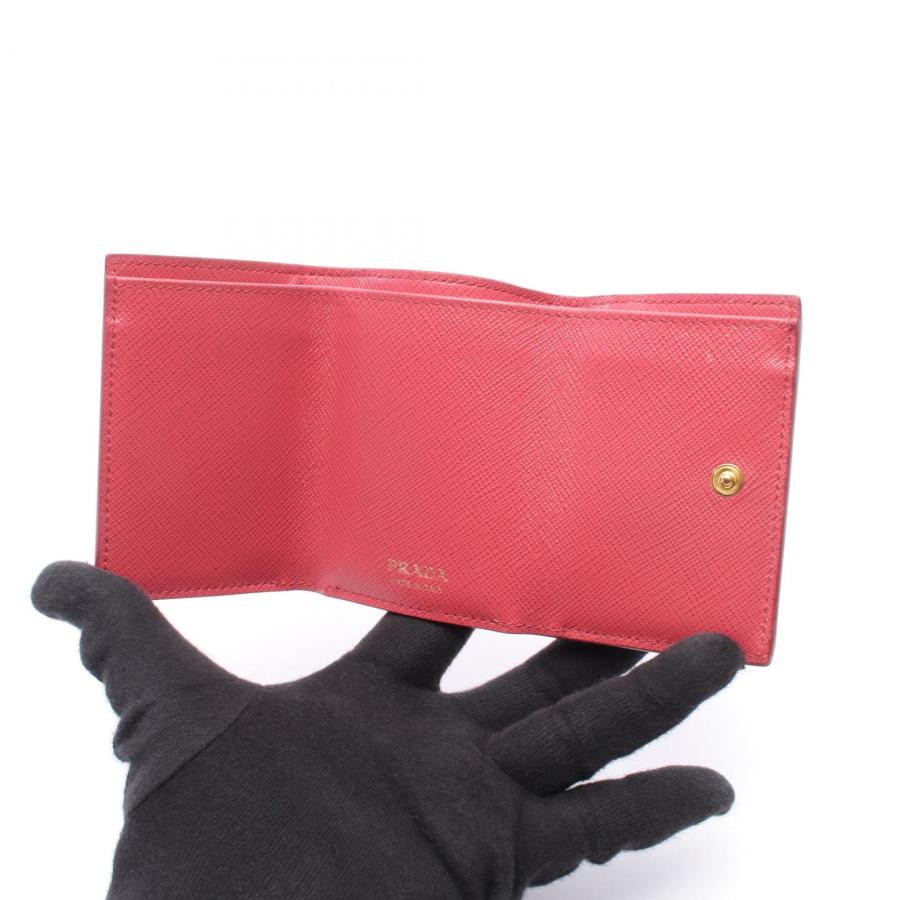 PRADA（プラダ） ブランドオフ サフィアーノレザー 三つ折り財布