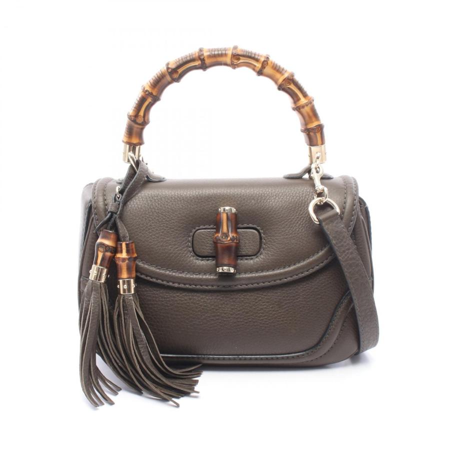 GUCCI（グッチ） 爆買 ニューバンブー 2WAY ブランドオフ レザー
