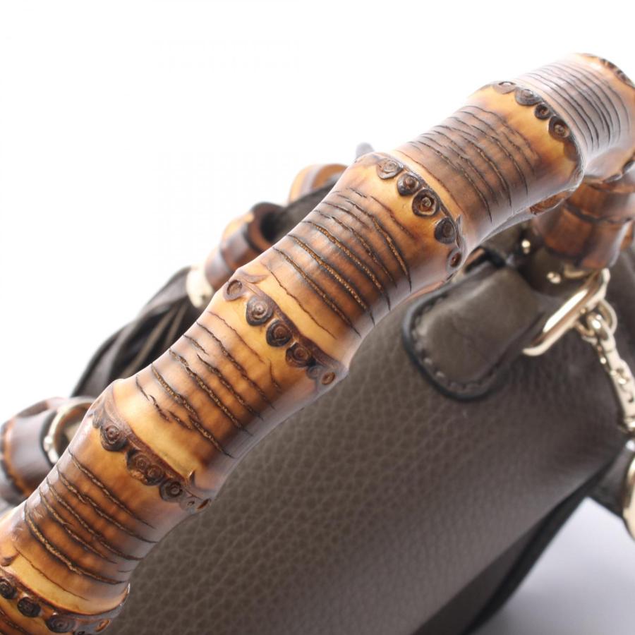 004 GUCCI バンブー　レザーハンドバッグ GUCCI（グッチ） 爆買 ニューバンブー 2WAY ブランドオフ レザー