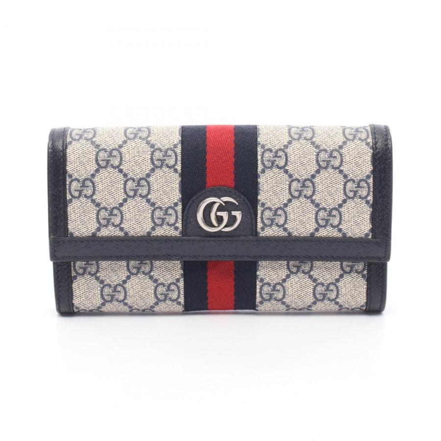 GUCCI（グッチ） オフィディア GGスプリーム コンチネンタルウォレット