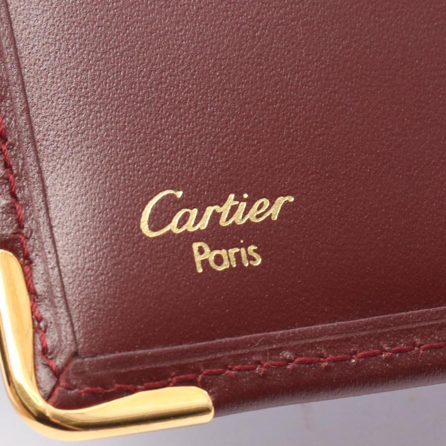 未使用 Cartier カルティエ マストライン C2ロゴ 長財布 レディース Cartier（カルティエ） 爆買 マストライン ブランドオフ レザー 二