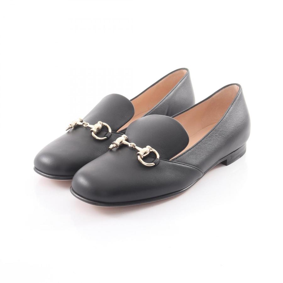 GUCCI（グッチ） ホースビット ブランドオフ レザー ローファー 中古