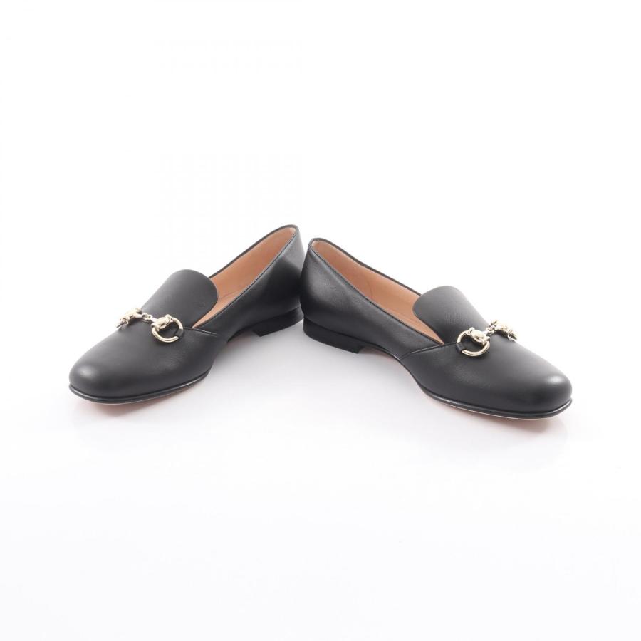 GUCCI（グッチ） ホースビット ブランドオフ レザー ローファー 中古