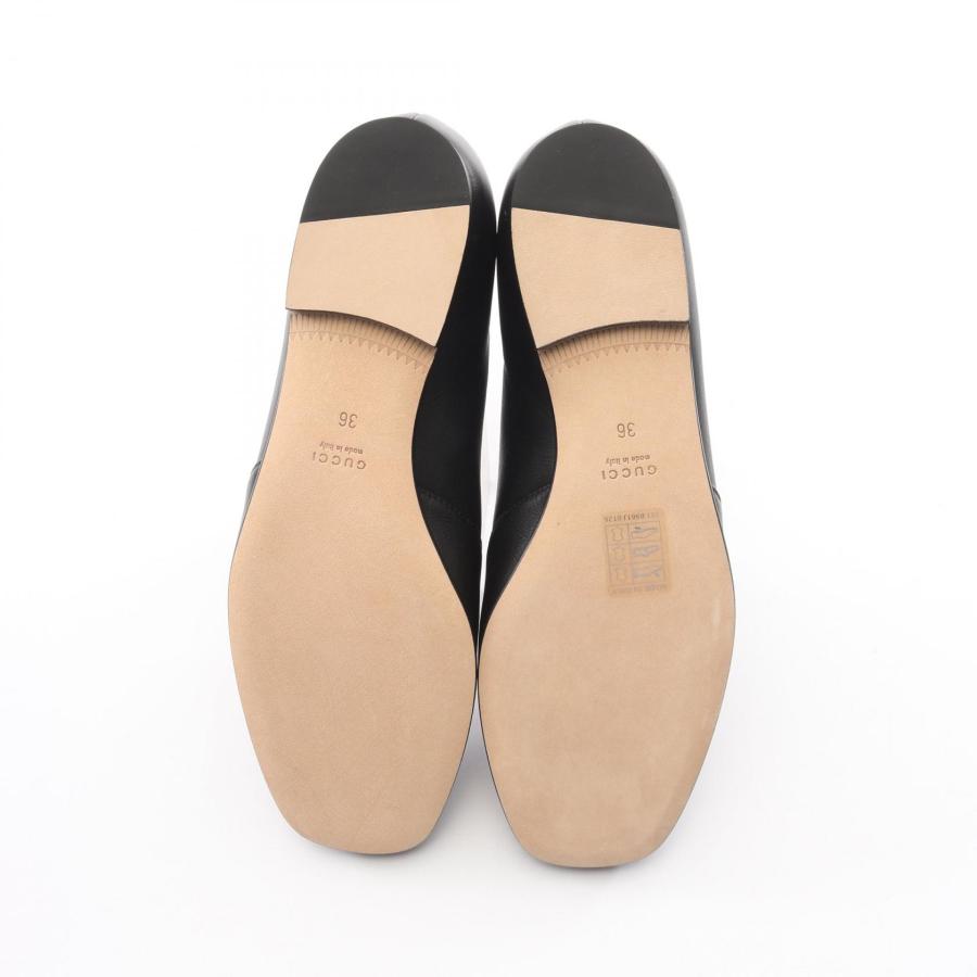 GUCCI（グッチ） ホースビット ブランドオフ レザー ローファー 中古