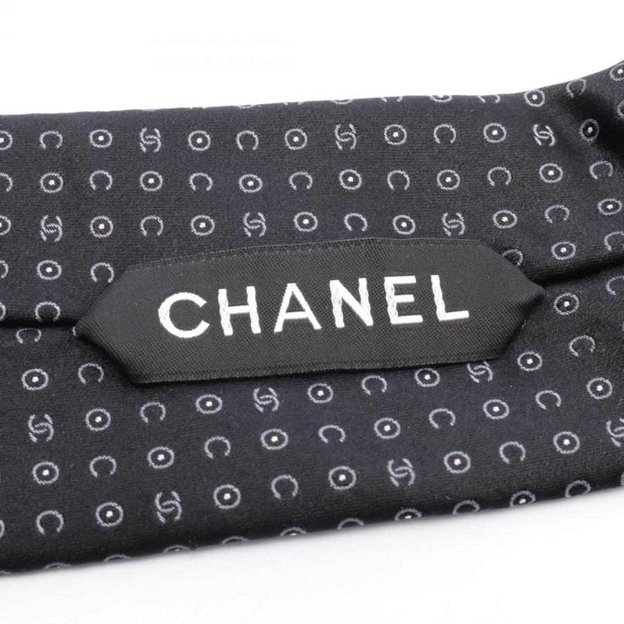 CHANEL（シャネル） ココマーク 総柄 ブランドオフ シルク ネクタイ