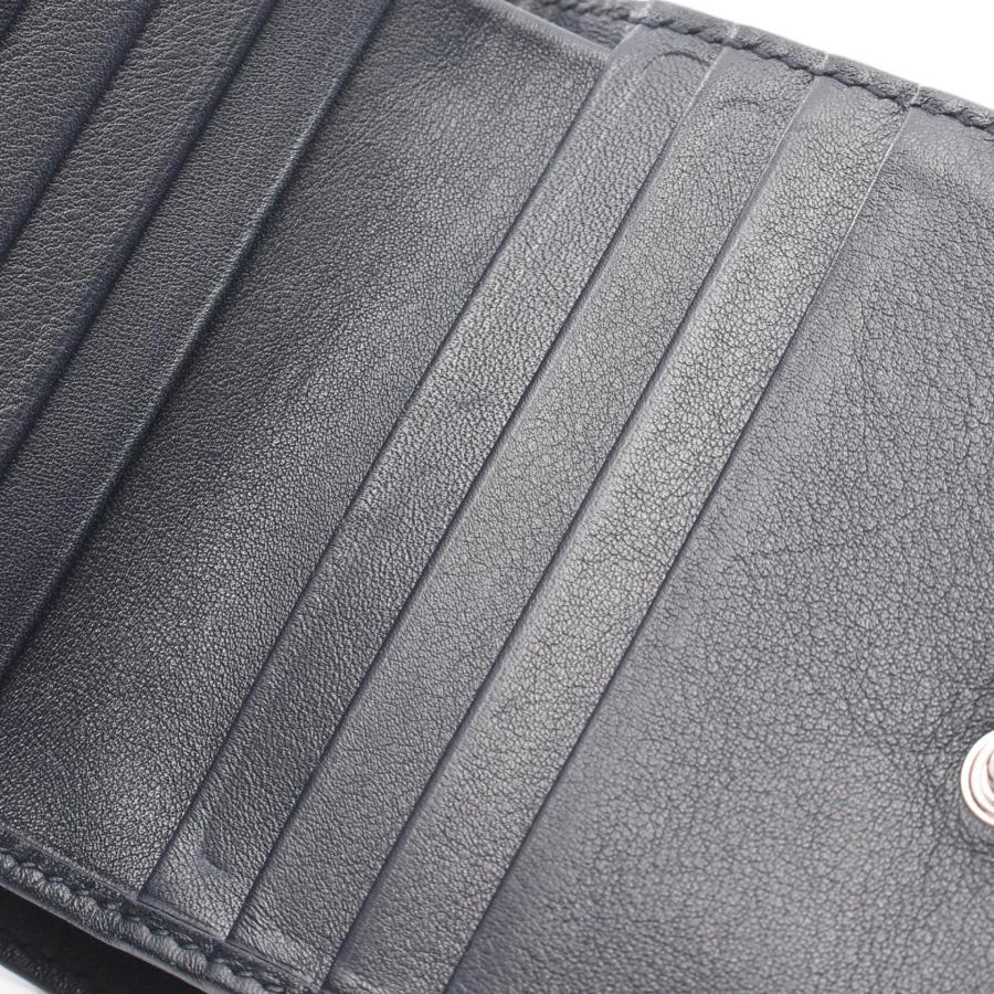 GUCCI（グッチ） マイクログッチシマ ブランドオフ レザー 二つ折り
