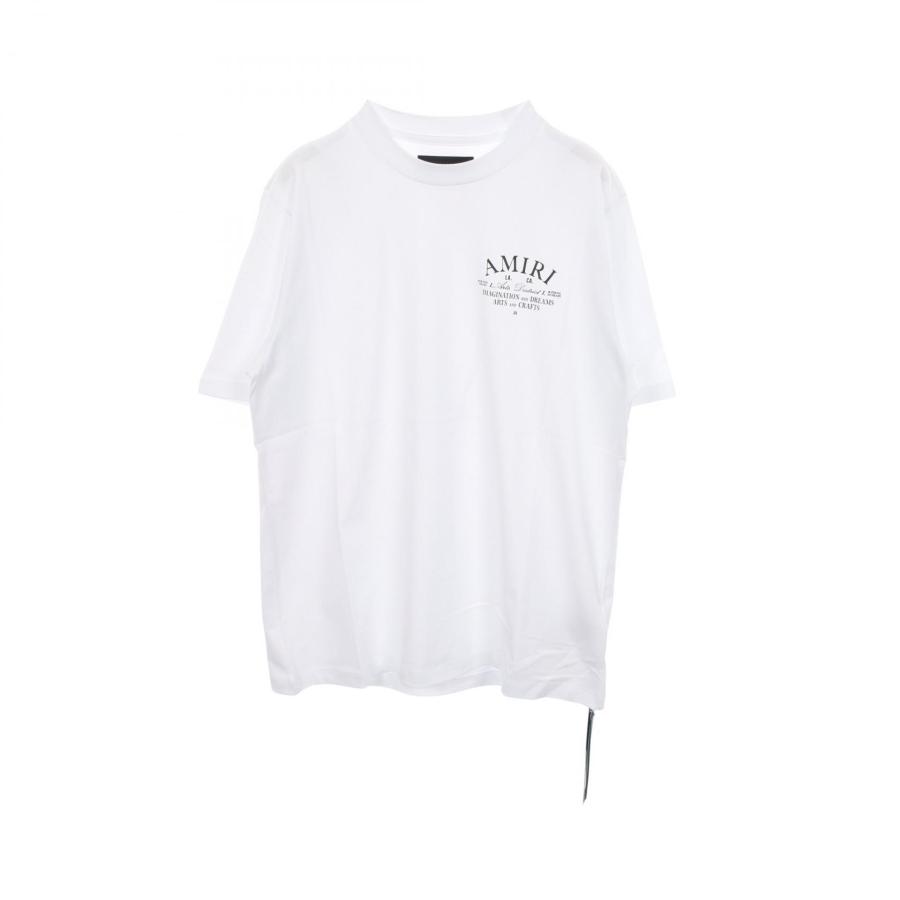 AMIRI ロゴ入り 半袖 Tシャツ ホワイト アミリ Arts District ブランドオフ AMIRI コットン 半袖Tシャツ