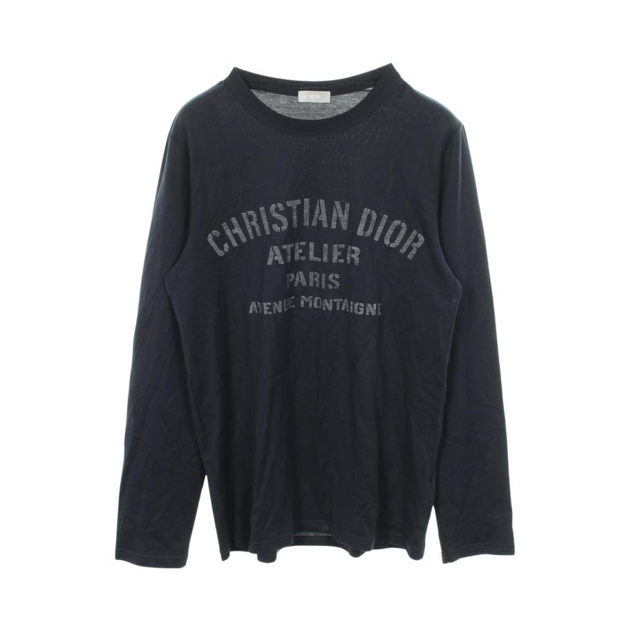 【国内正規品】Christian Dior ATELIER 長袖シャツ ブラック ディオール ATELIER アトリエ ブランドオフ Dior コットン 長袖Tシャツ