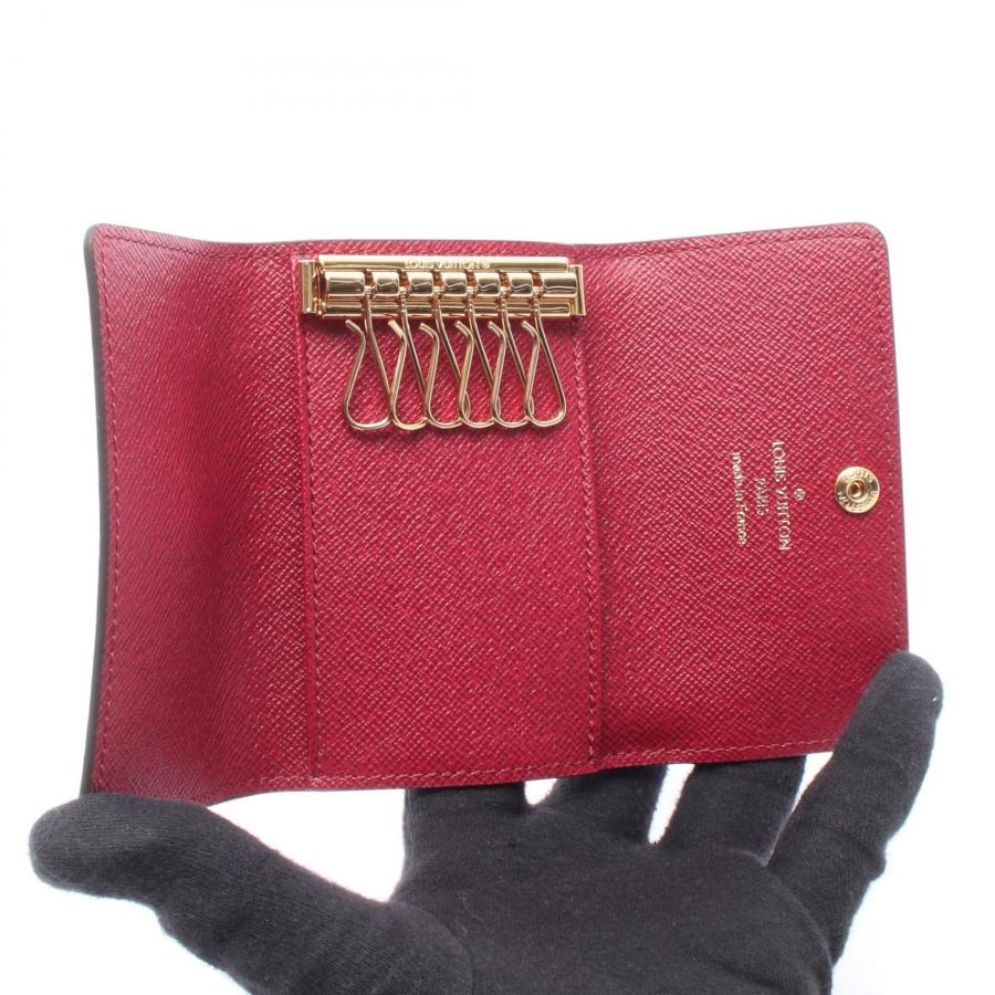 本日限定価格‼️ルイヴィトン　モノグラム　キーケース　6連　フューシャ LOUIS VUITTON（ルイ・ヴィトン） 爆買 ミュルティクレ6 モノグラム