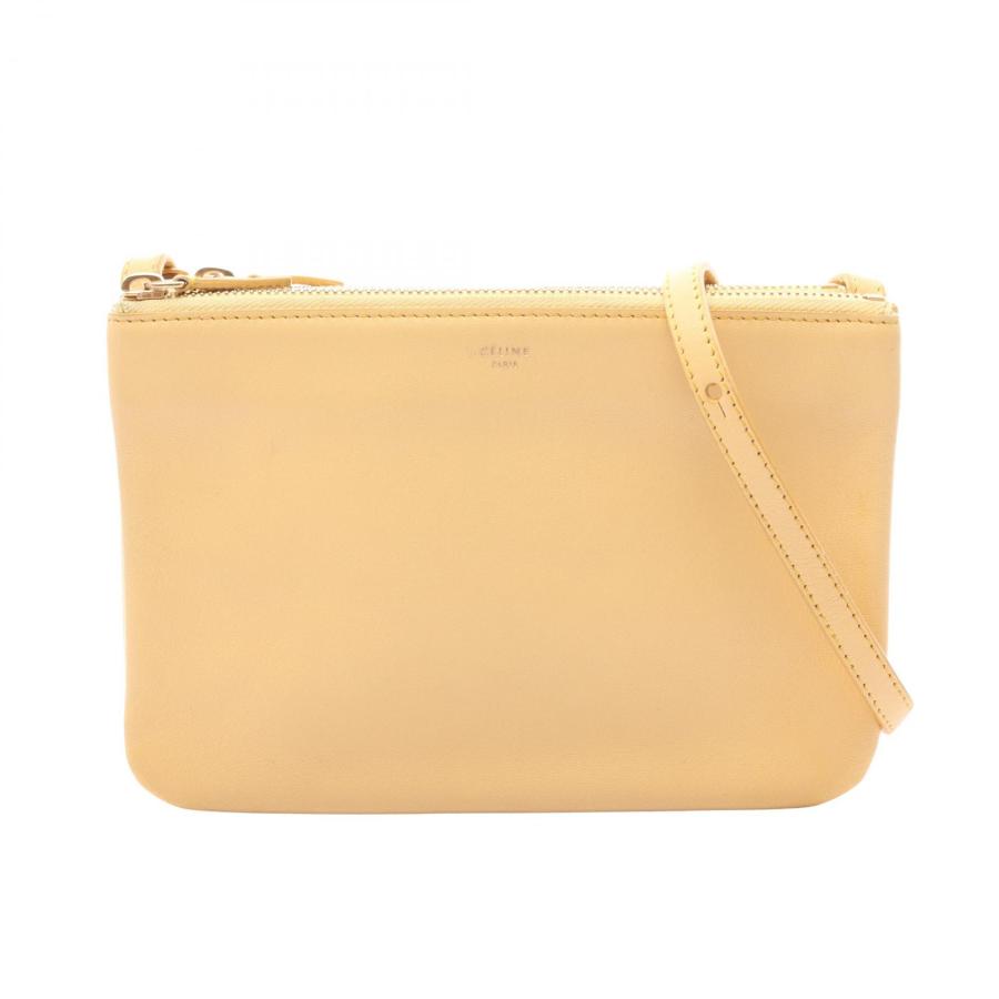 CELINE（セリーヌ） 爆買 トリオ スモール ブランドオフ レザー