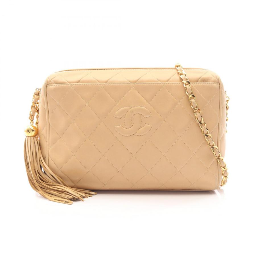 CHANEL（シャネル） マトラッセ タッセル ブランドオフ ラムスキン（羊