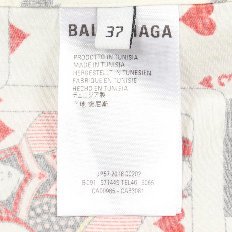 BALENCIAGA（バレンシアガ） 爆買 トランプ柄 半袖 ブランドオフ