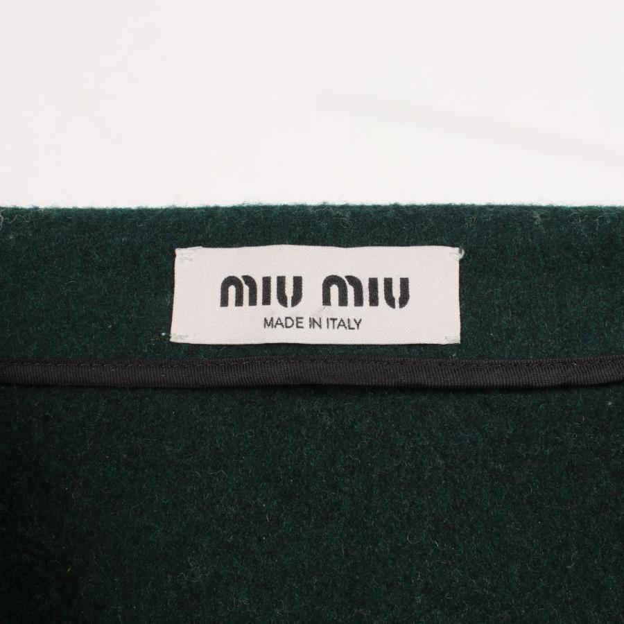 爆買 ミュウ タータンチェック ミニ ブランドオフ Miu ウール スカート