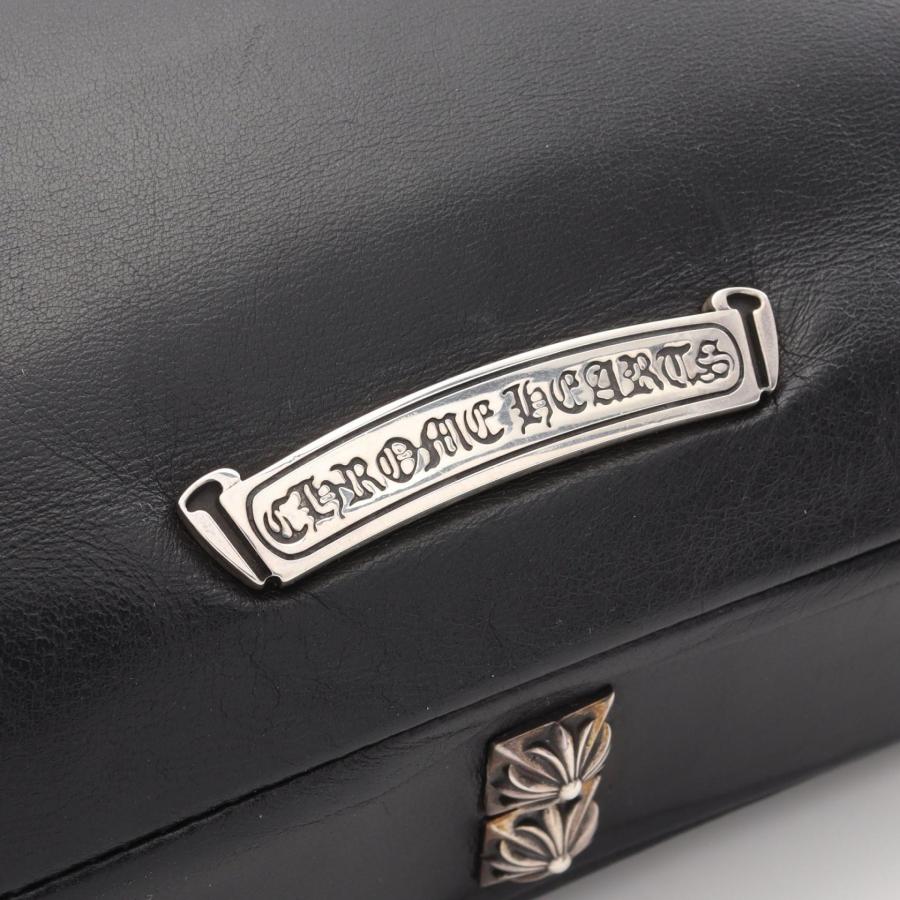 クロムハーツ ピラミッドスタッズ ブランドオフ CHROME HEARTS レザー